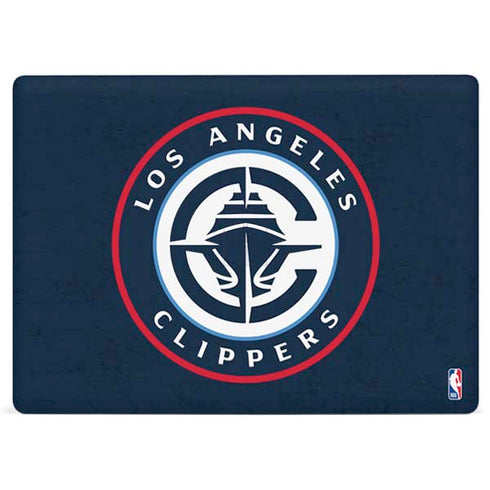 NBA Los Angeles Clippers Distressed Blue Surface Laptop 2 Skin